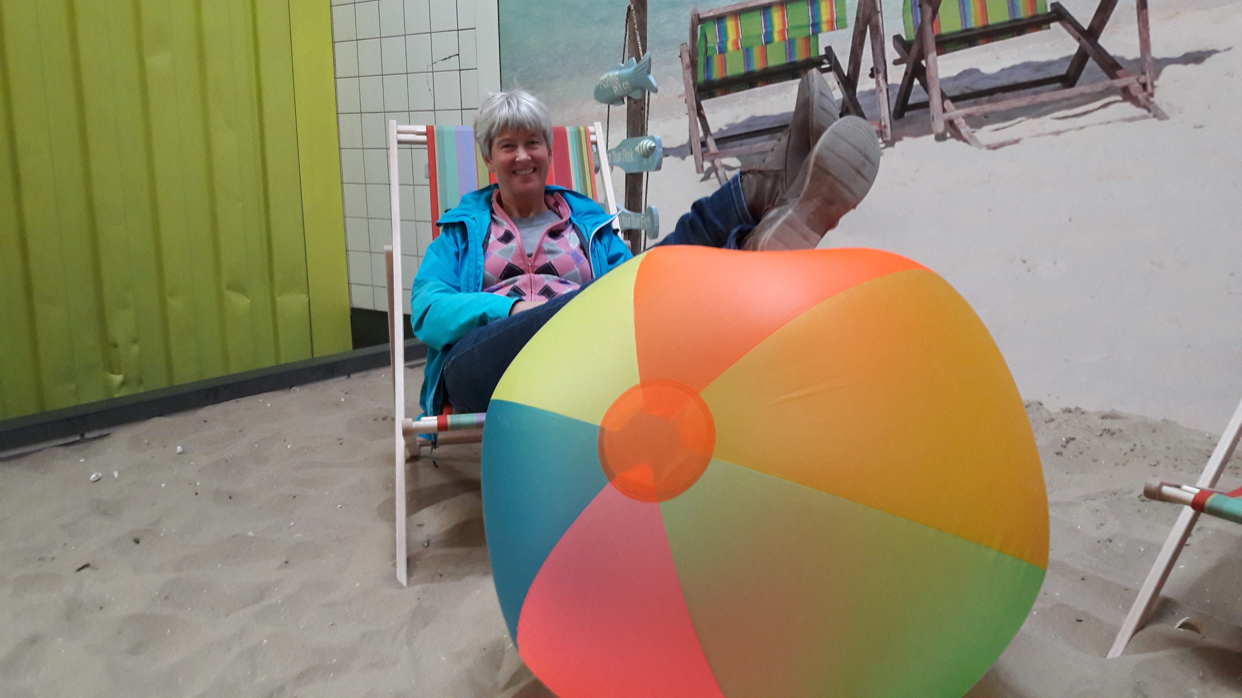 Flieks bedrijf met strand